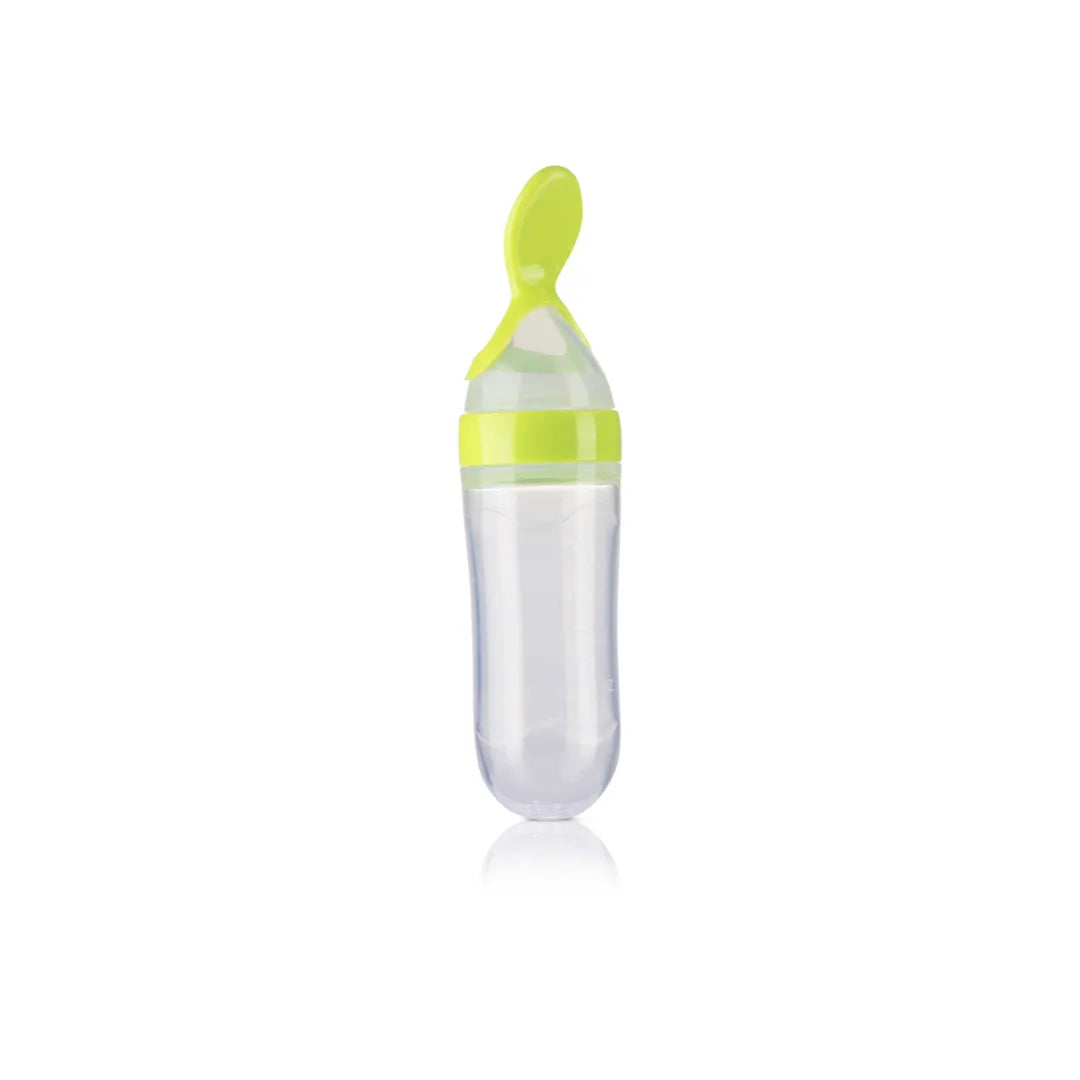 SILCONE FEEDER WITH SPOON