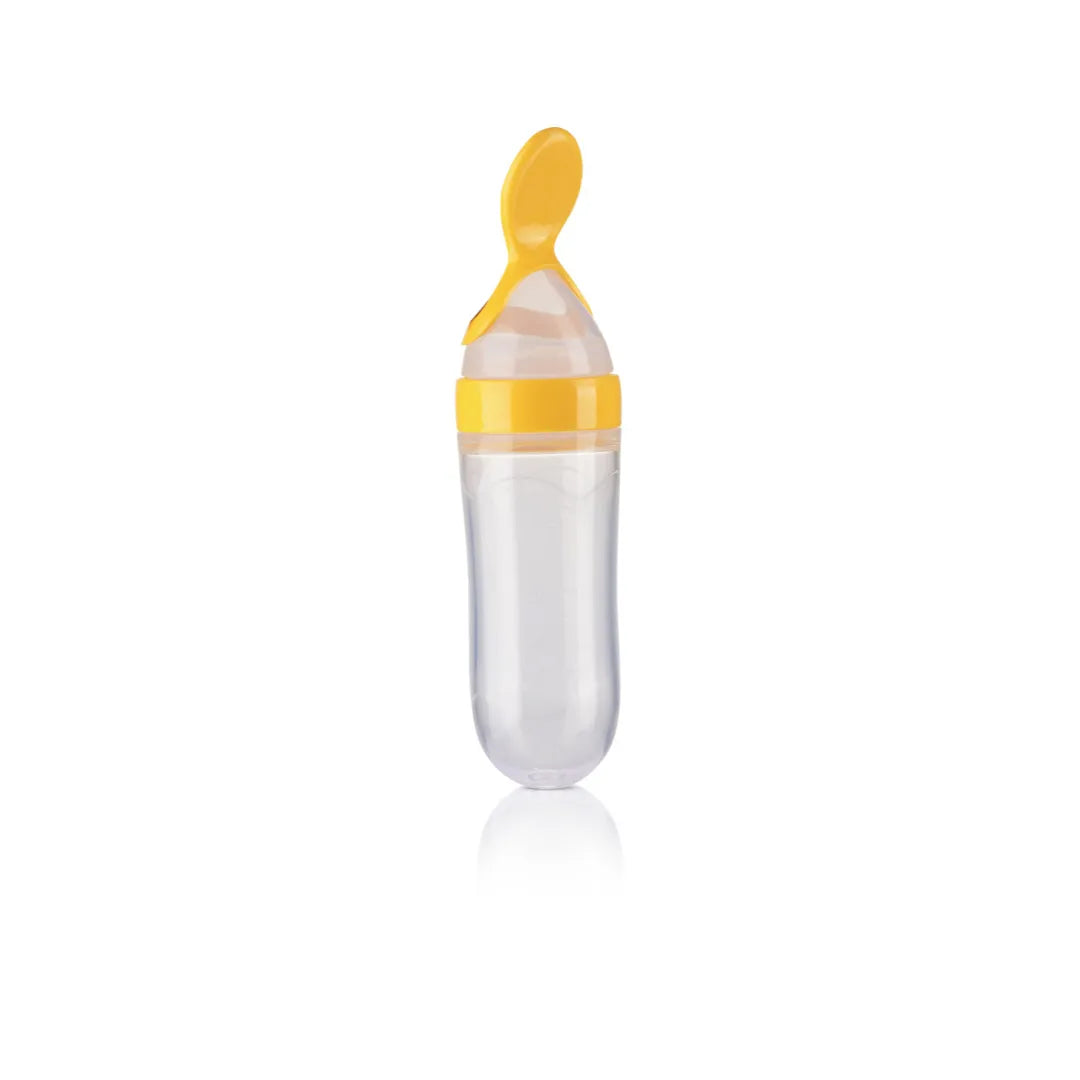 SILCONE FEEDER WITH SPOON