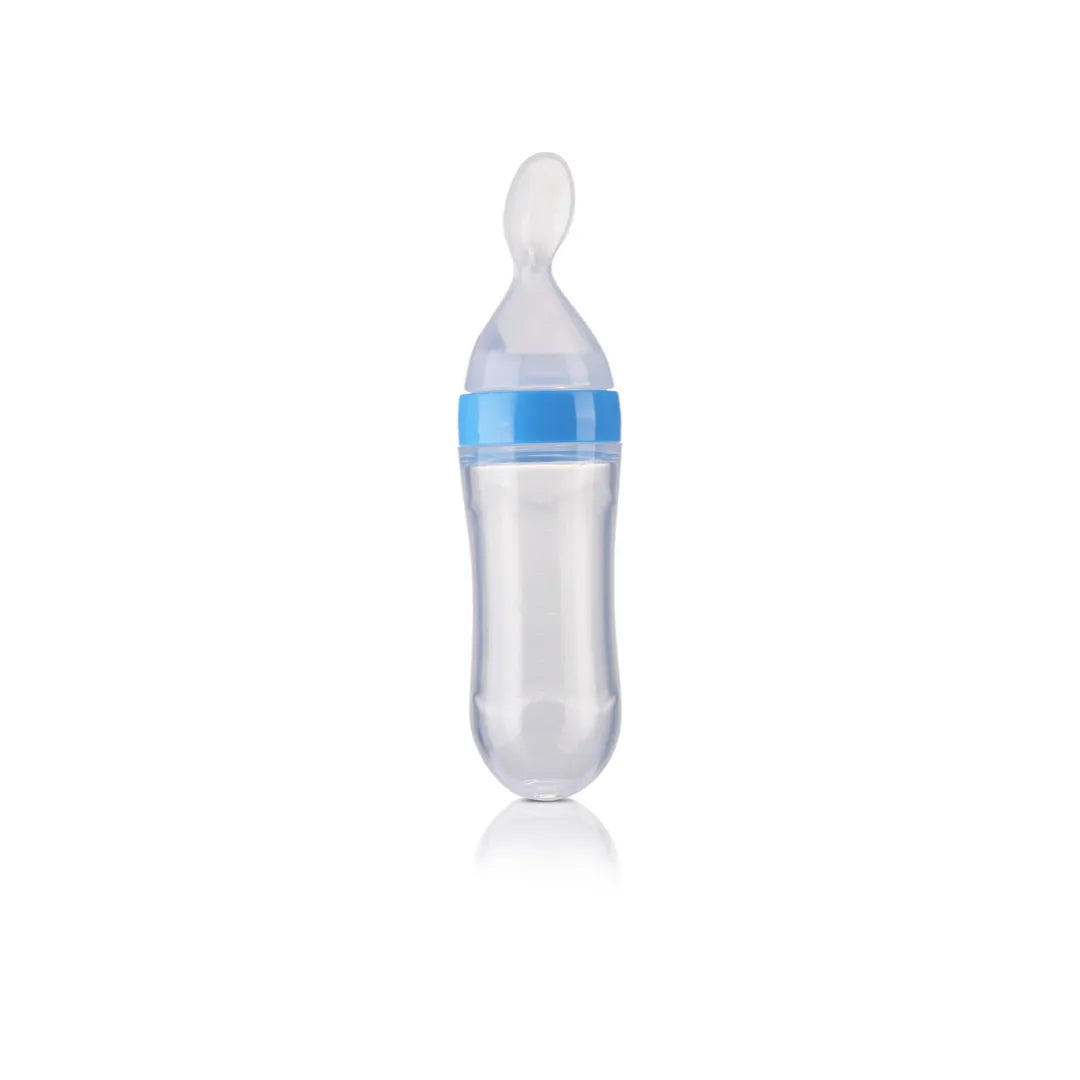 SILCONE FEEDER WITH SPOON