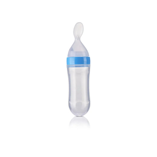 SILCONE FEEDER WITH SPOON