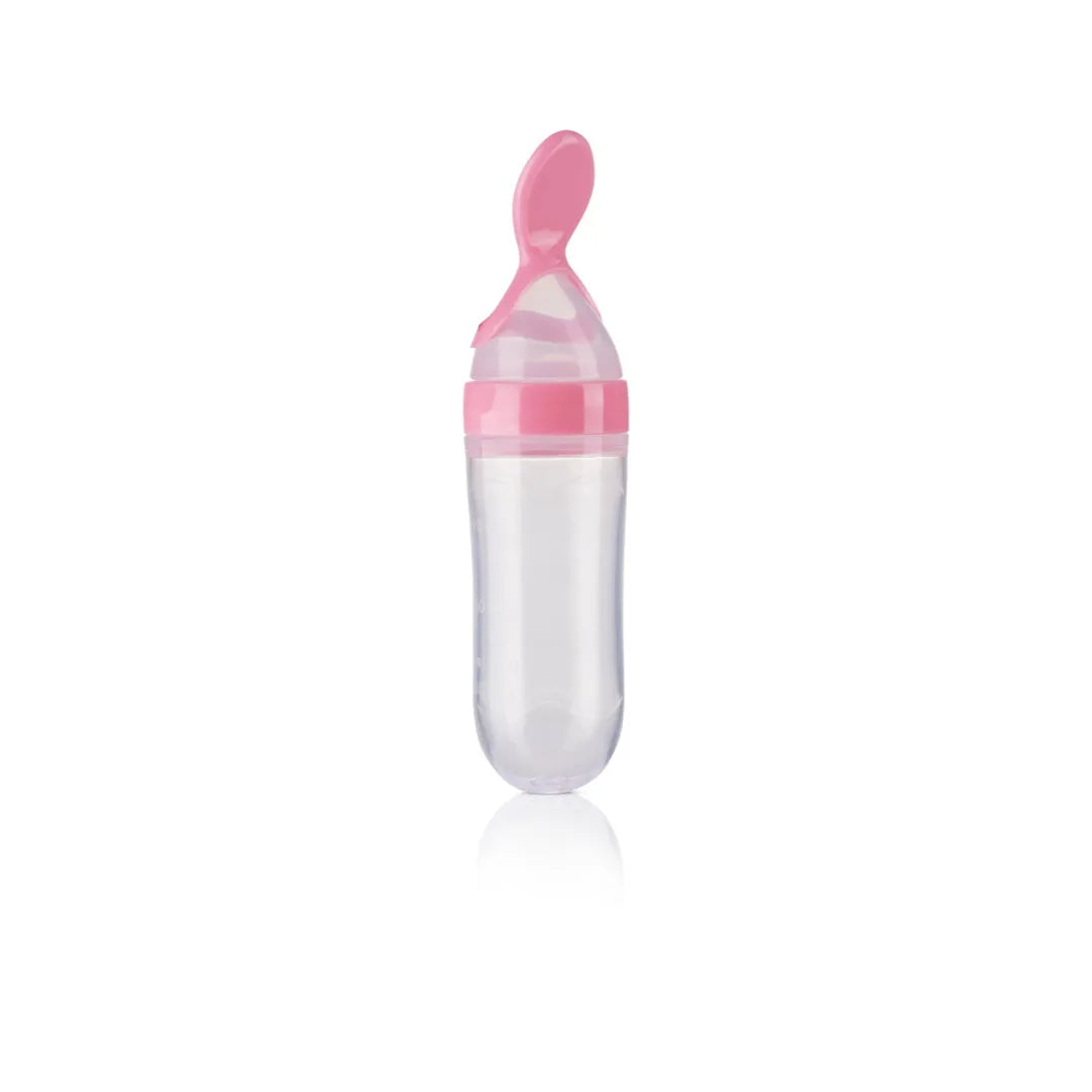 SILCONE FEEDER WITH SPOON