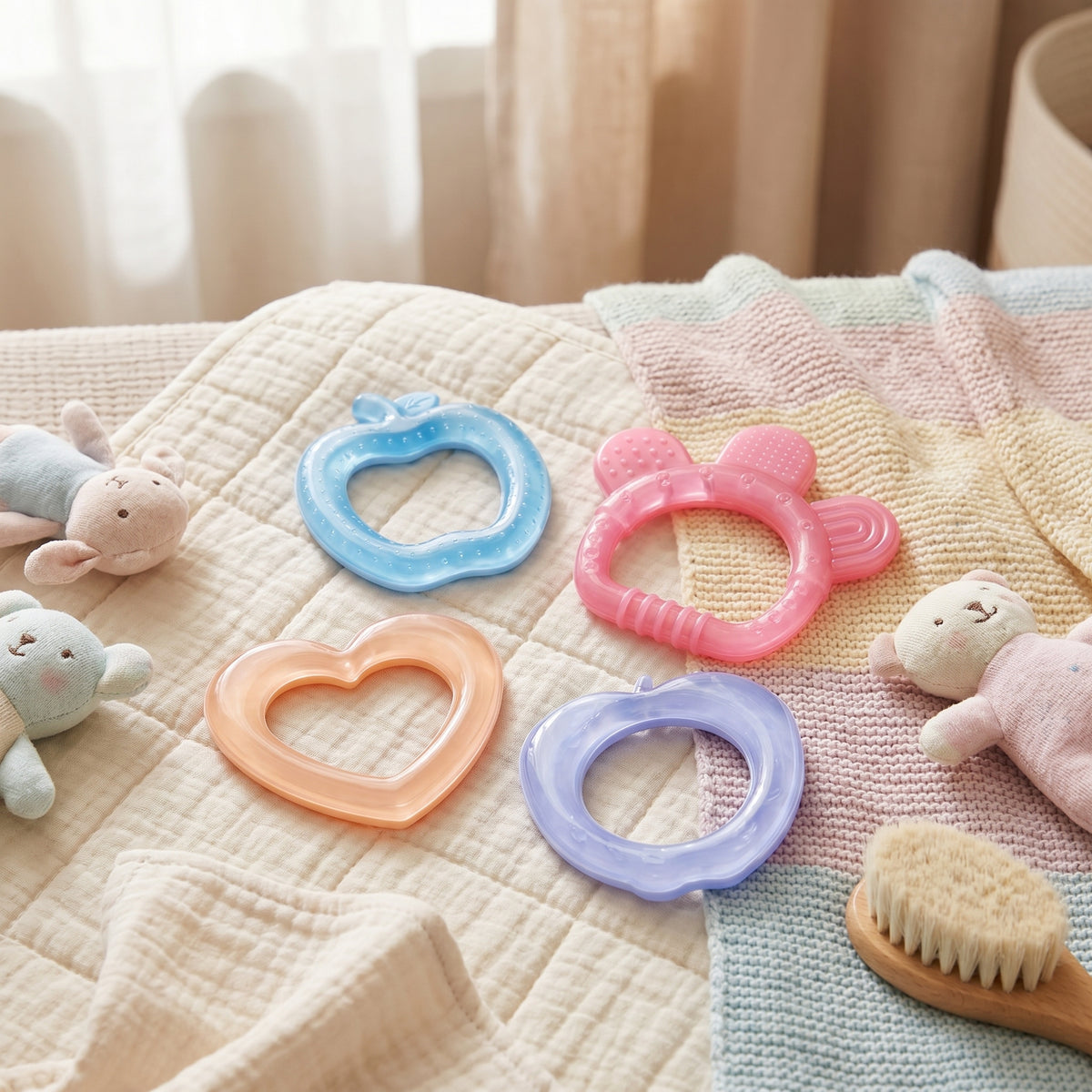 SILICONE TOY TEETHER T7