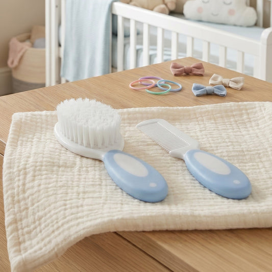 HAIR BRUSH AND COMB